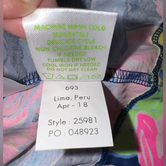 Lilly Pulitzer Capri Soleil Short Sleeve Marlowe Dress Size Small EUC - Picture 9 of 9